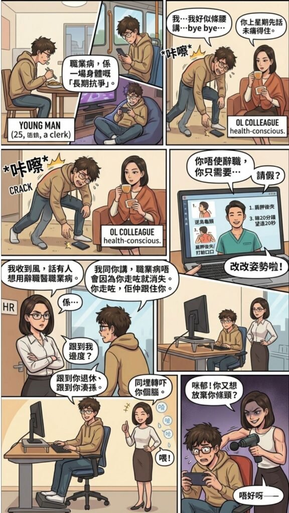 Sunjoy曦樂物理與運動治療-辦公室痛症與姿勢改善Posture-Control