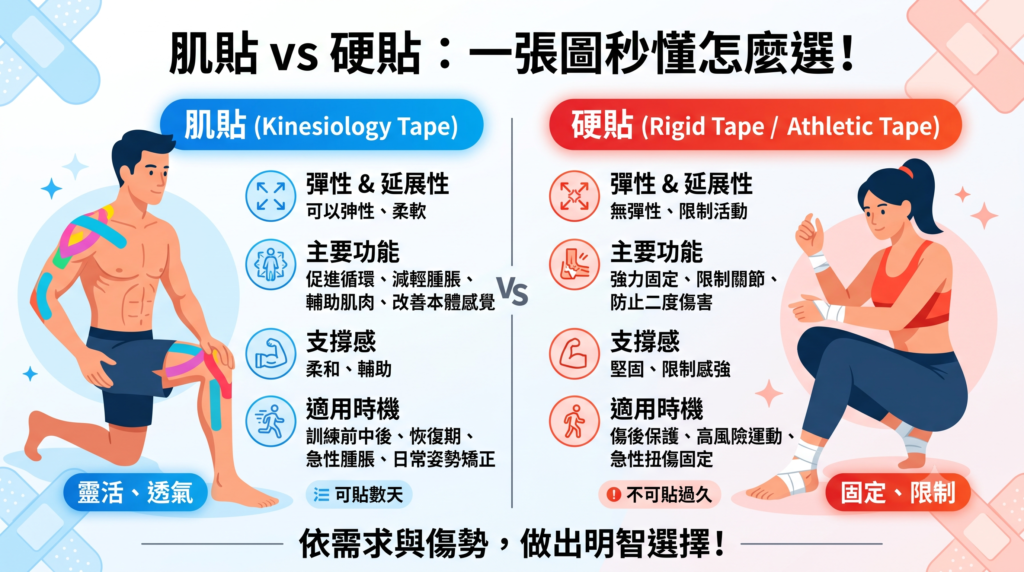 健身舉重貼肌貼是否能增加肌力的常見迷思漫畫