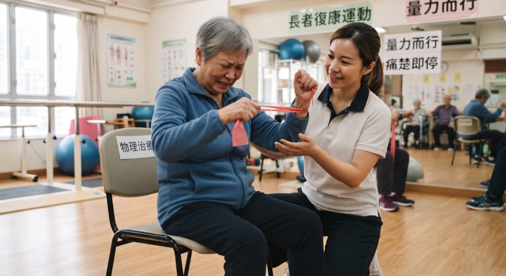 長者運動怕痛